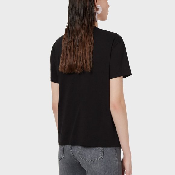 EMPORIO ARMANI  T-shirt with sketched visage print - Picture 5 of 5